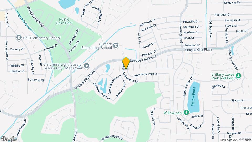 2823 Chinaberry Park Ln Mapa y Detalles de la Ubicación
