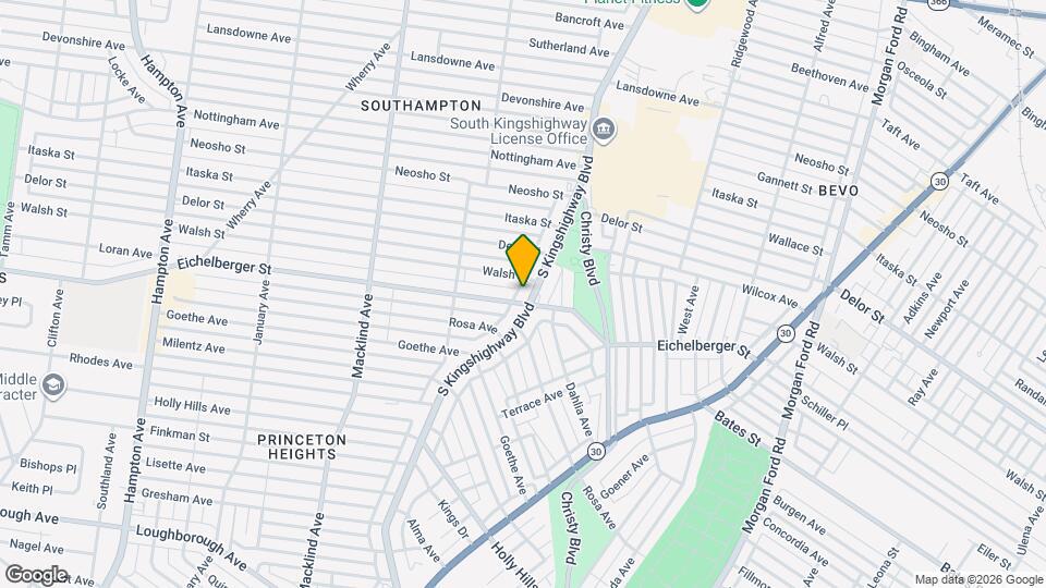 5317 S Kingshighway Blvd Mapa y Detalles de la Ubicación
