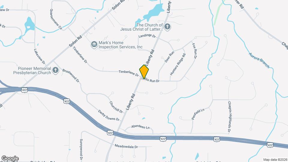 5995 Liberty Rd Map and Location Details