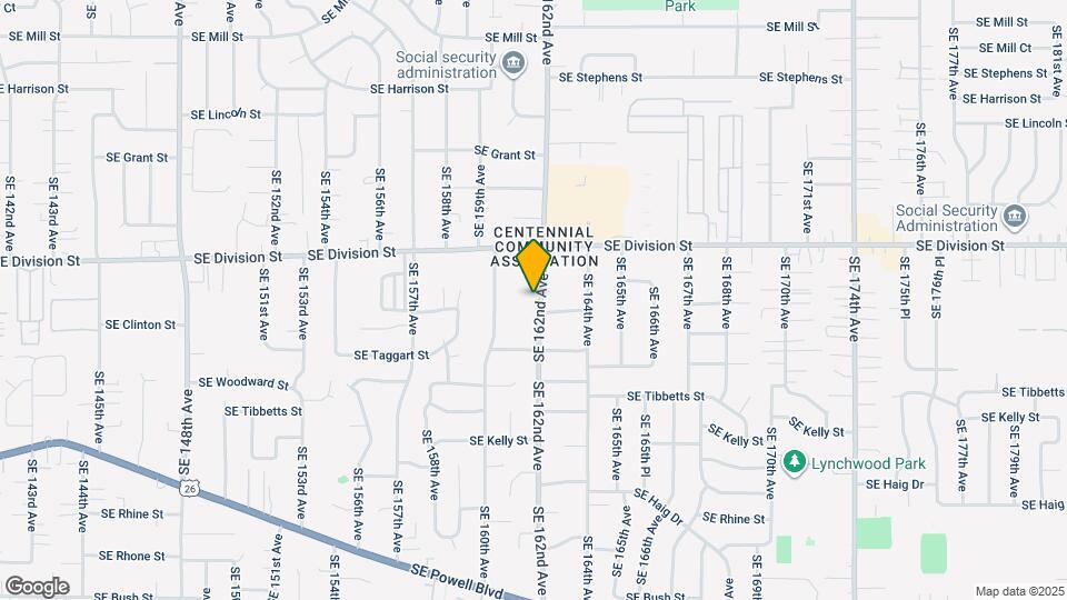 2637 SE 162nd Ave Map and Location Details