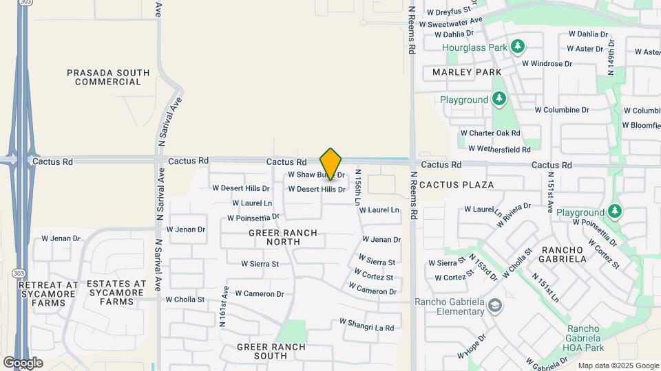 15752 W Desert Hills Dr Map and Location Details