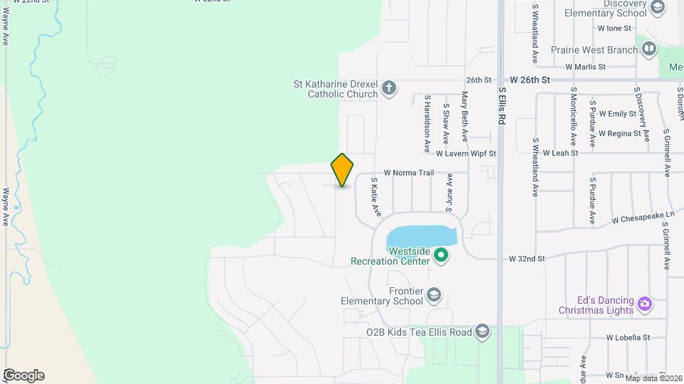 2232 S Ronsiek Ave Mapa y Detalles de la Ubicación