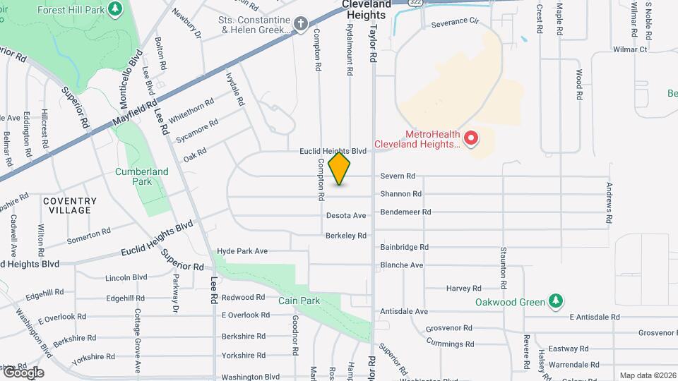 3407 Altamont Rd Map and Location Details