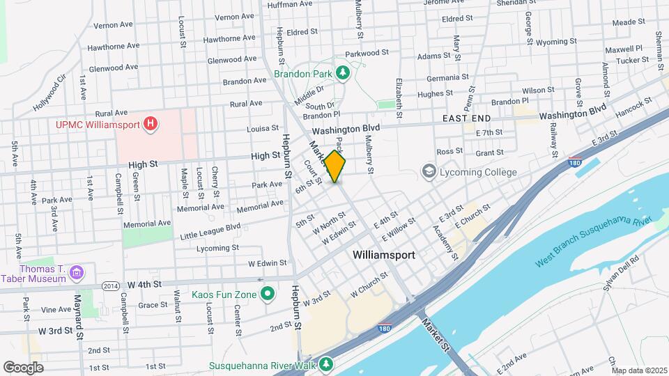 519 Market St, Unit 2nd Floor Apartment Mapa y Detalles de la Ubicación