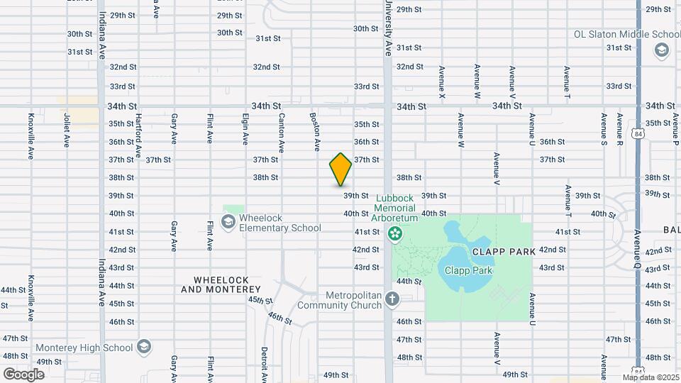 2610 39th St Map and Location Details