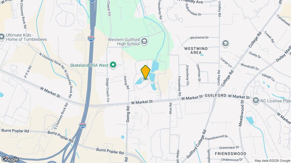 Edgewater Village Apartments Map and Location Details