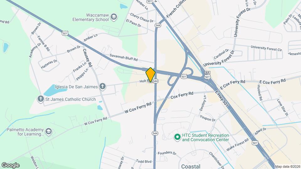 428-A SC-544 Map and Location Details