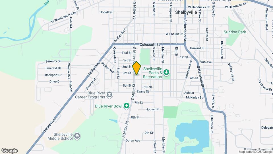 1114 S Miller St Map and Location Details