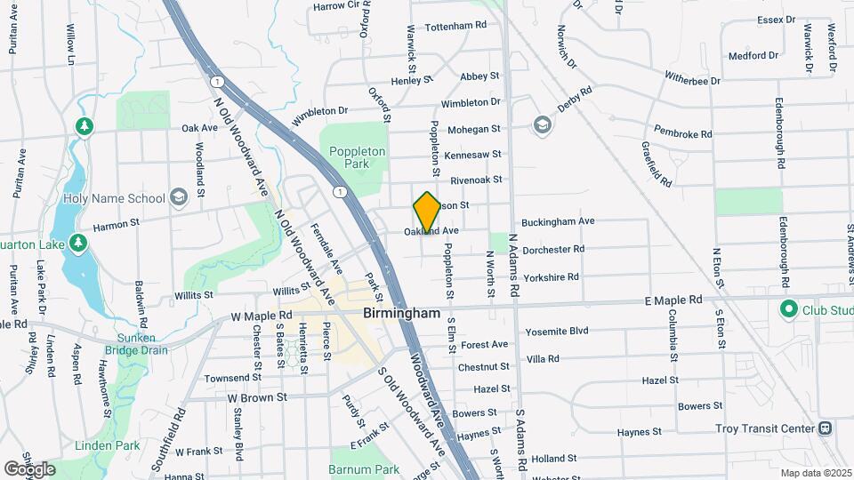 632 Oakland Ave Mapa y Detalles de la Ubicación