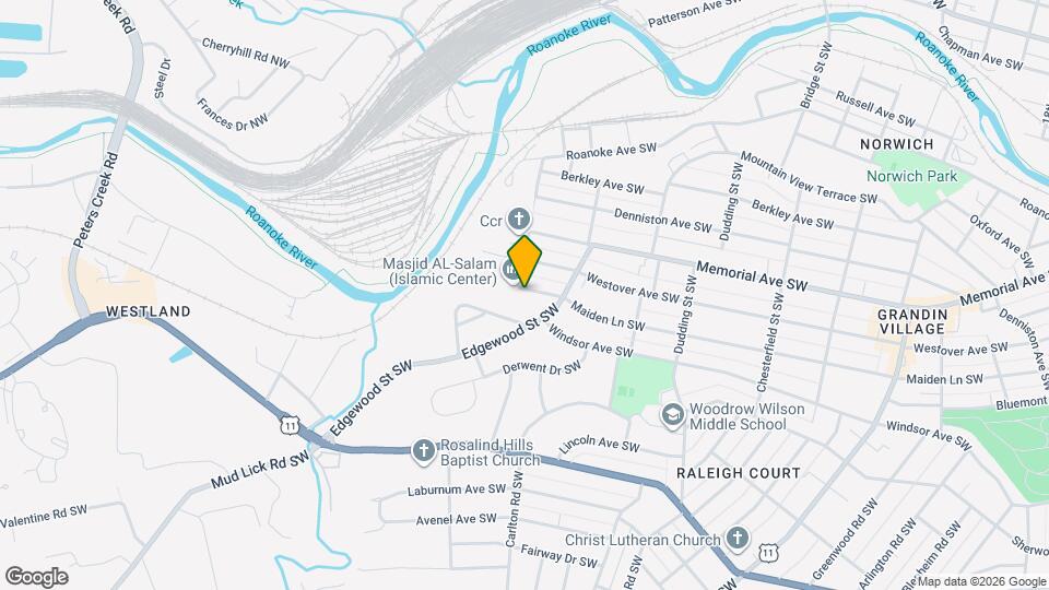 2530 Maiden Ln SW Map and Location Details