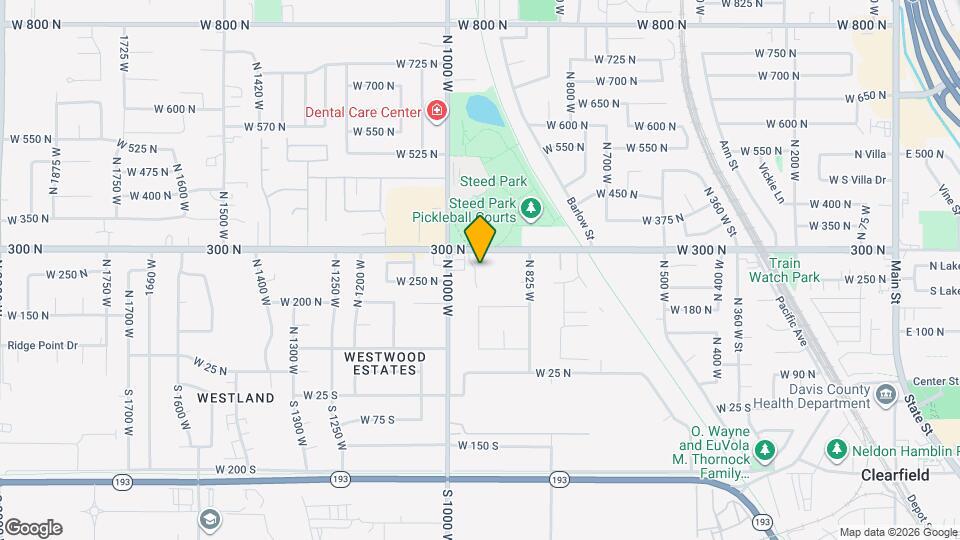 274 N 975 W Map and Location Details