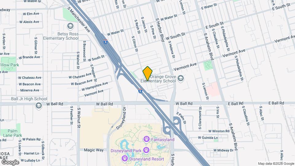 915 S Citron St Map and Location Details