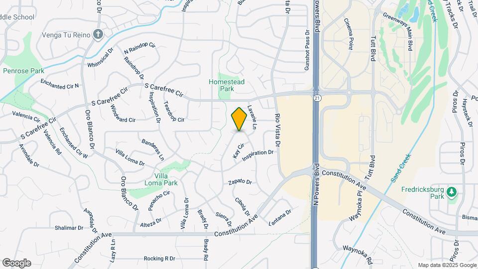 5473 Alteza Dr Map and Location Details