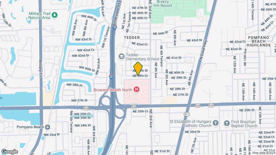 242 NE 39th Ct Map and Location Details