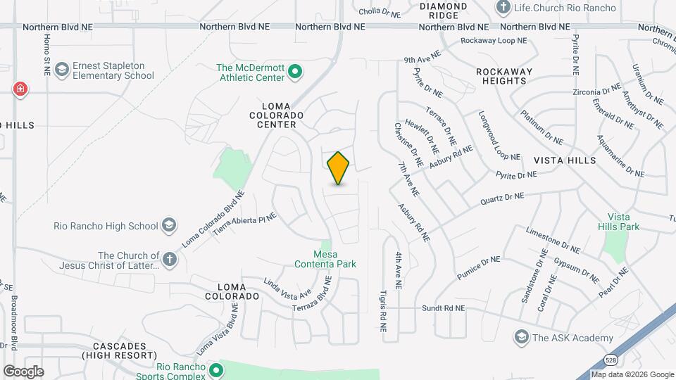 4011 Sierra Alta Ave NE Map and Location Details