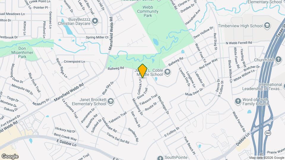 8115 Colwick Ln Map and Location Details