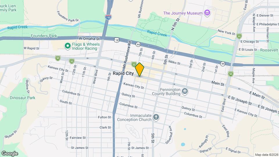 623 Saint Joseph St, Unit 1 Map and Location Details