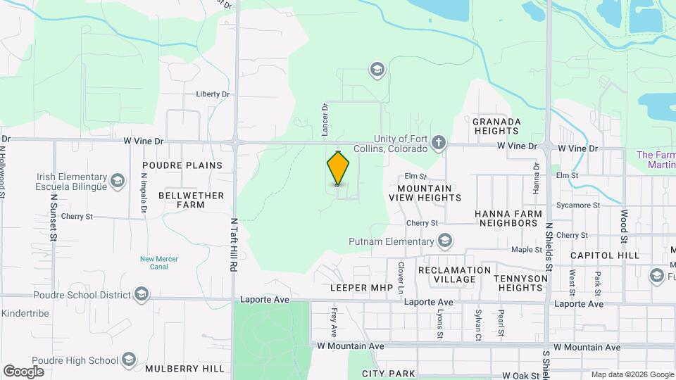 526 N Frey Ave Map and Location Details