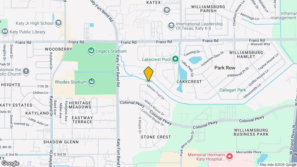 24914 Mason Trail Dr Map and Location Details