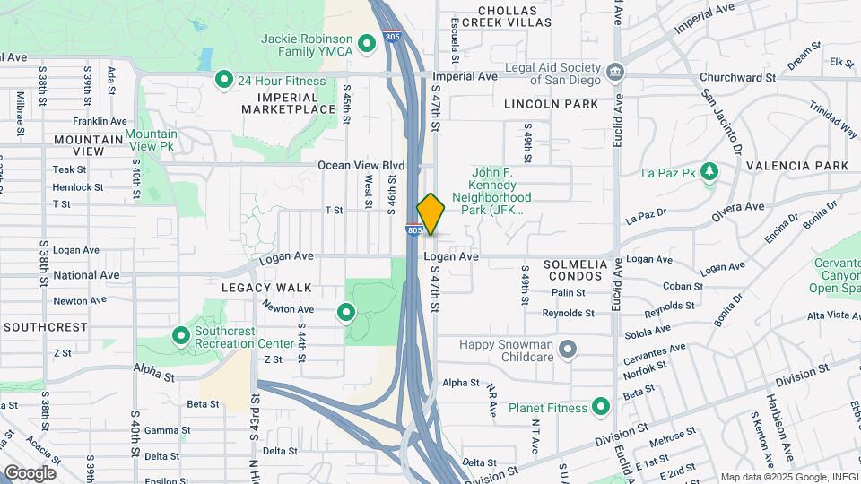 824 S 47th St Map and Location Details