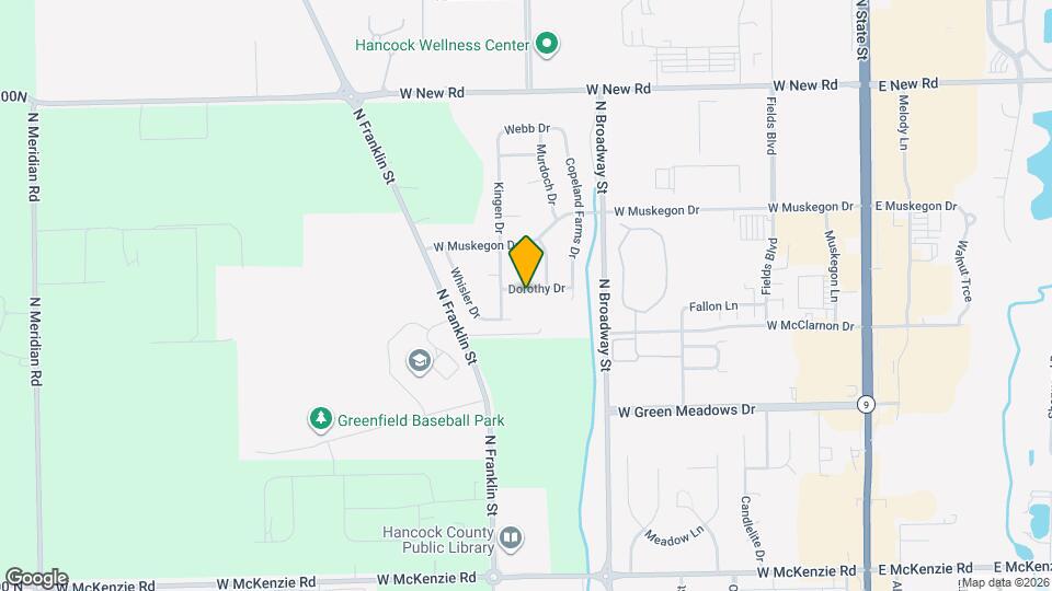 953 Dorothy Dr Map and Location Details