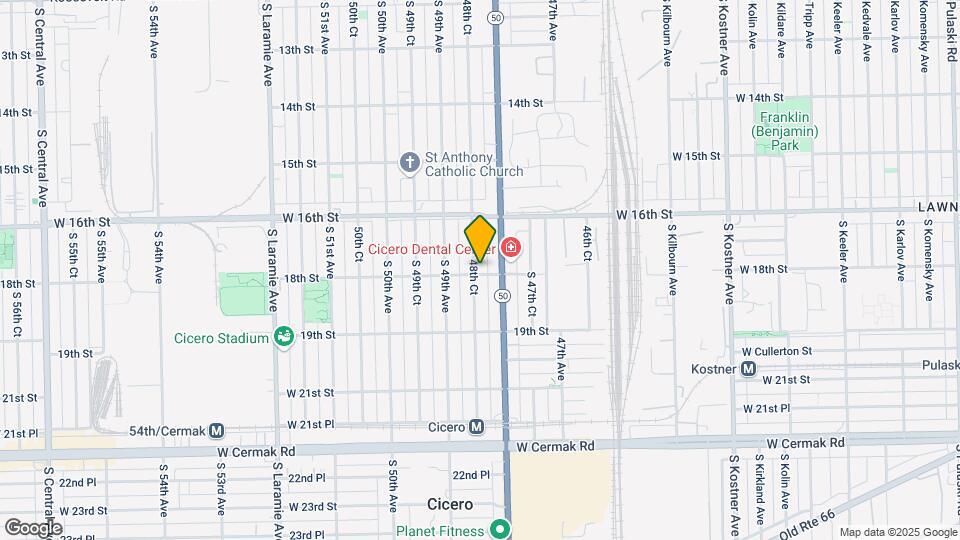 4814-4816 W 18th St Map and Location Details