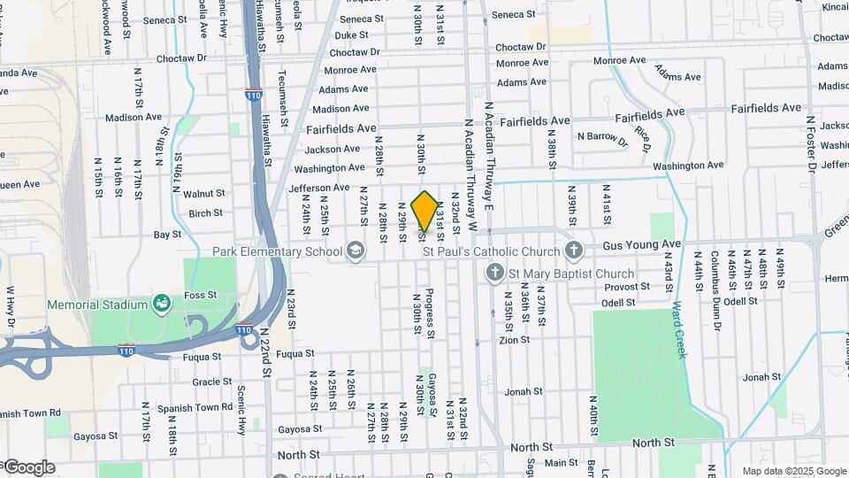 1420 N 30th St Mapa y Detalles de la Ubicación