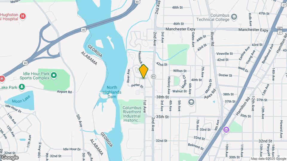3827 1st Ave Map and Location Details