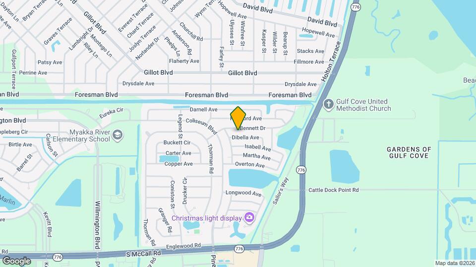 13492 Dibella Ave Map and Location Details