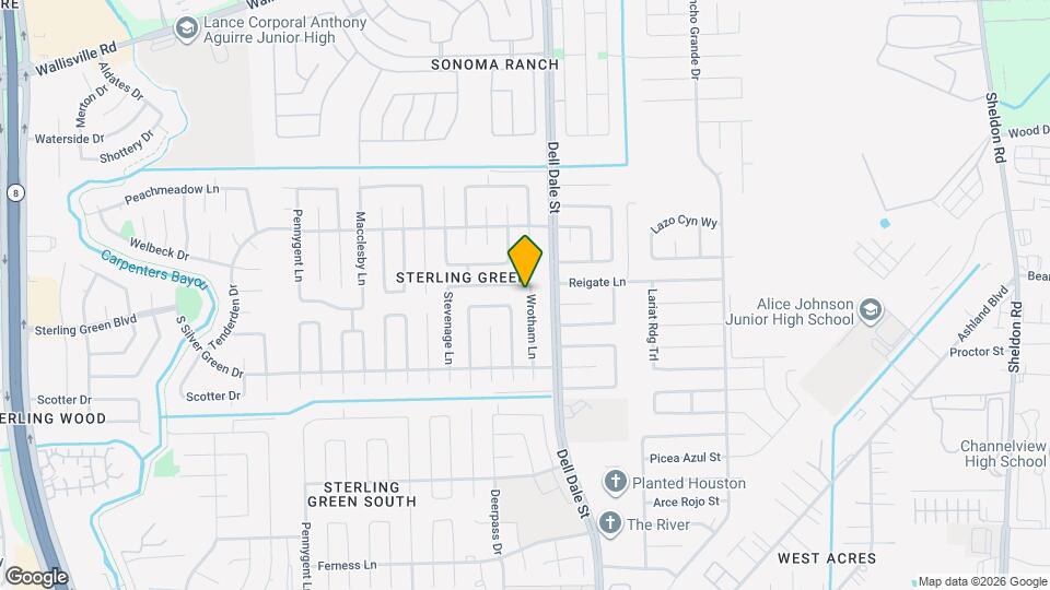 1379 Wrotham Ln Mapa y Detalles de la Ubicación