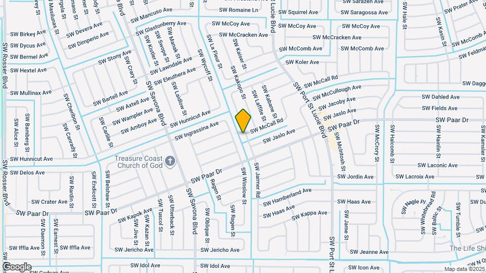 4002 SW Jarmer Rd Map and Location Details