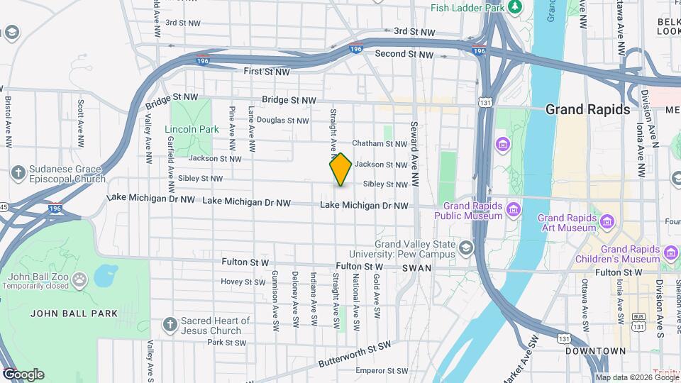 146 Straight Ave NW Map and Location Details