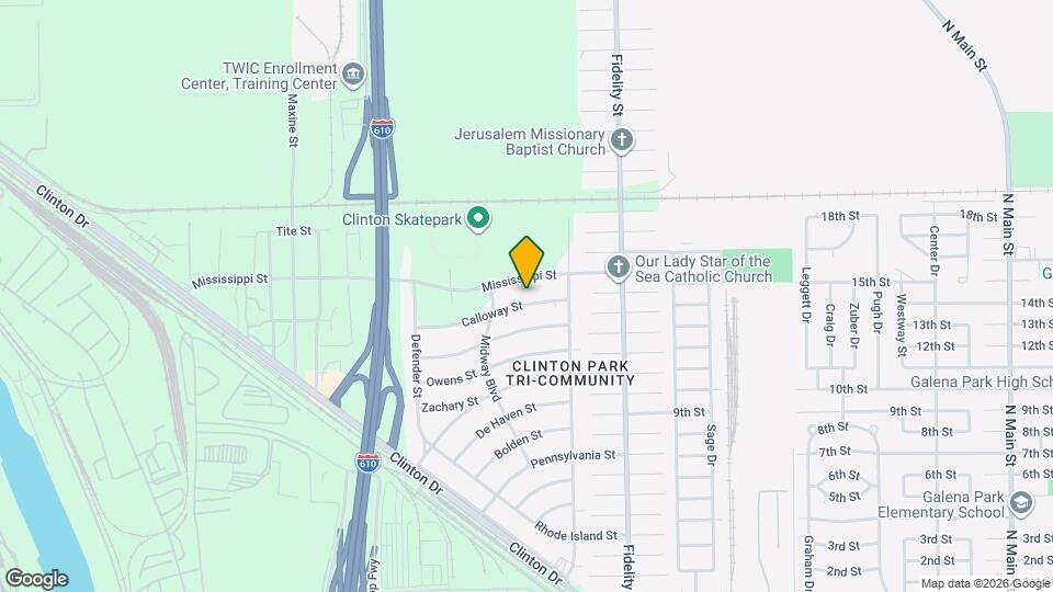 235 Calloway St Map and Location Details