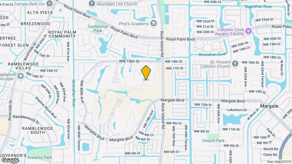 7320 NW 18th St Map and Location Details