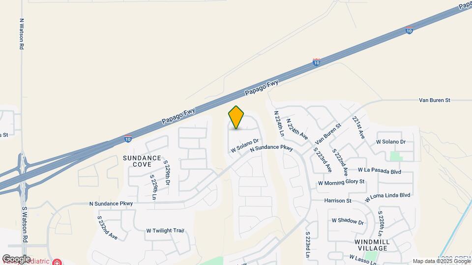 22653 W Mesquite Dr Map and Location Details