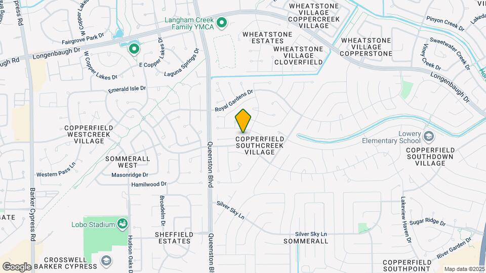 16906 Poplar Hill St Map and Location Details