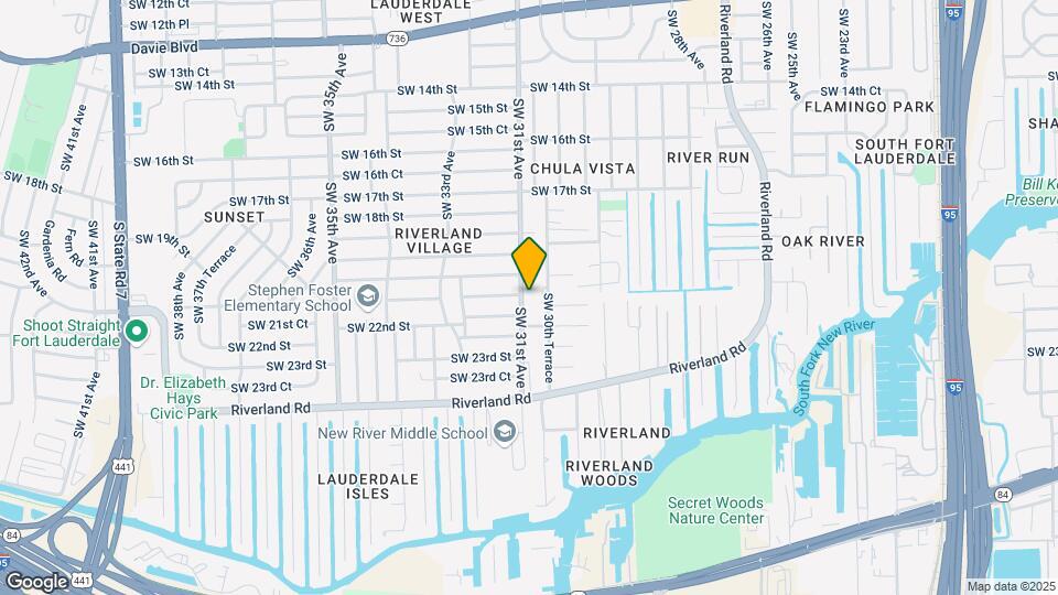2118 SW 31st Ave Map and Location Details