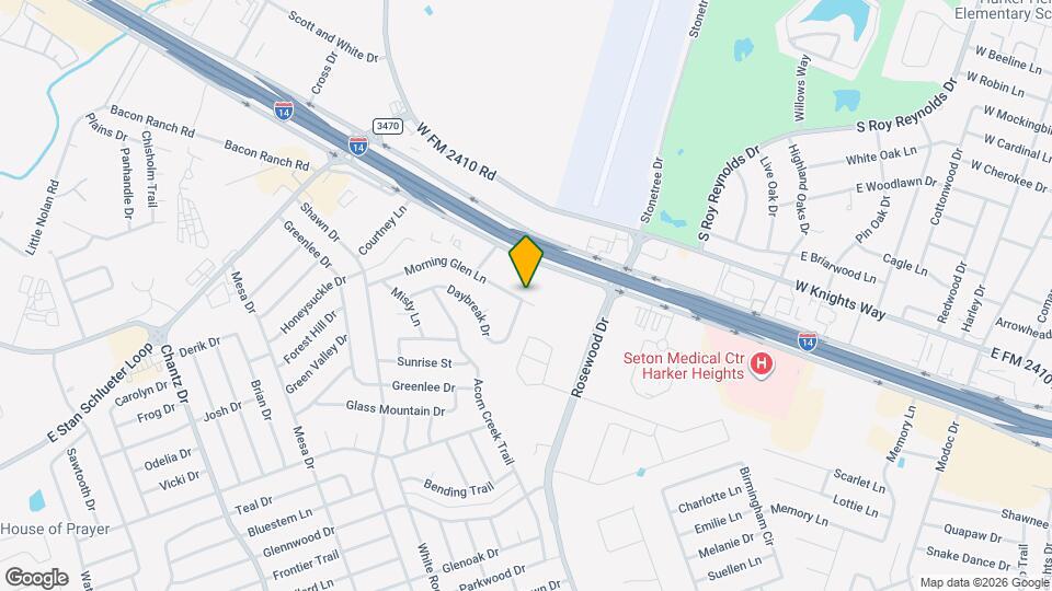 5305 Morning Glen Ln Map and Location Details