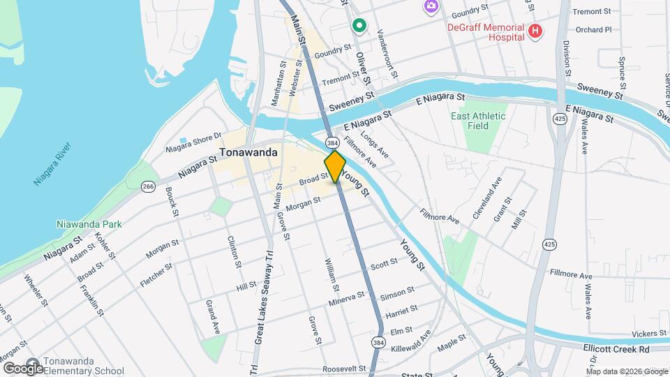 26 Delaware St Map and Location Details