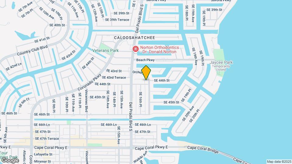 1640 Orchid Blvd Mapa y Detalles de la Ubicación