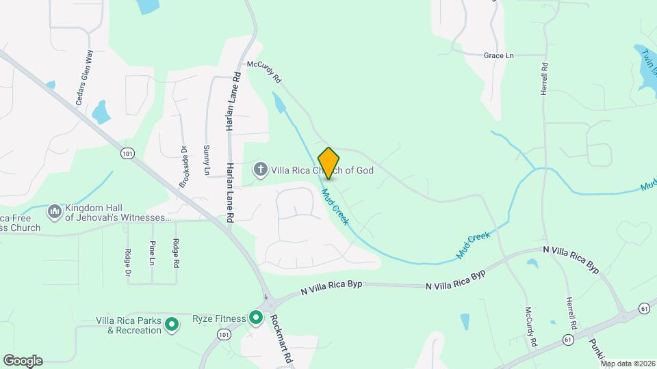 702 Sycamore Dr Map and Location Details