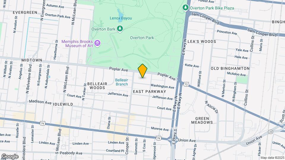 2176 Washington Ave Mapa y Detalles de la Ubicación
