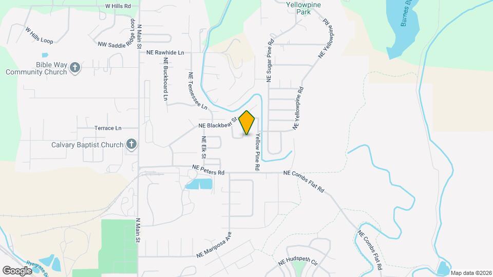 2075 NE Timberwolf Loop Map and Location Details