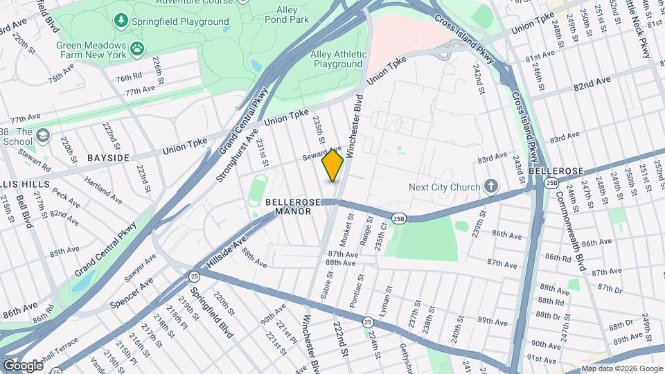 82-58 235th St Map and Location Details