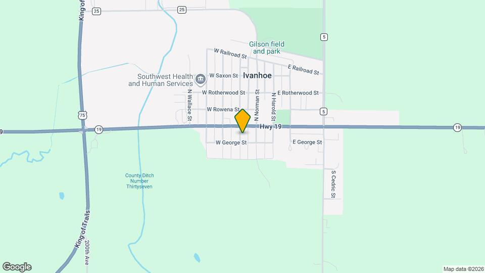 116 S Sherwood St Map and Location Details