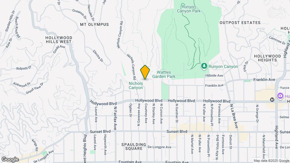 1851 N Stanley Ave Map and Location Details