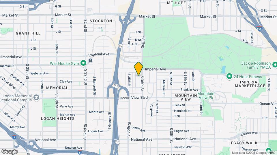 233-237 S Pardee St Mapa y Detalles de la Ubicación