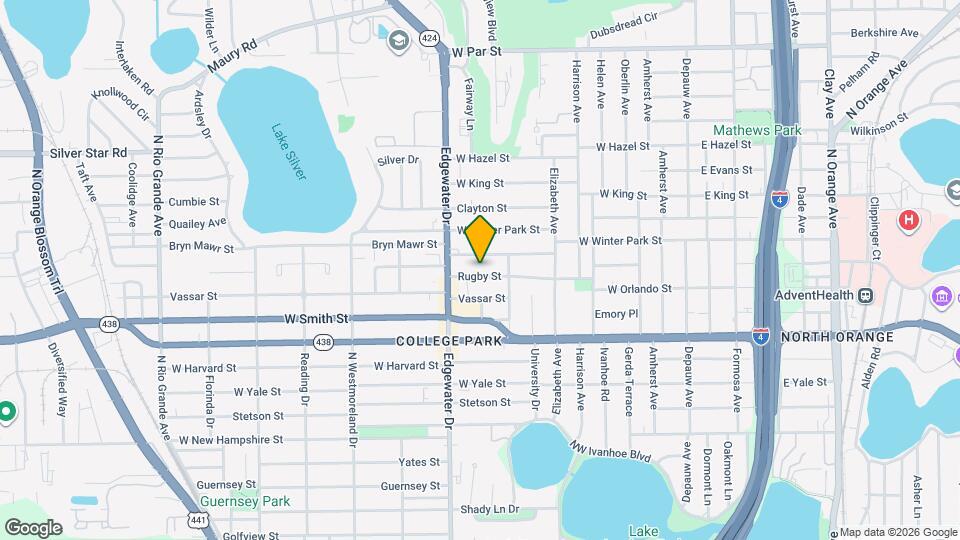 629 Rugby St Map and Location Details