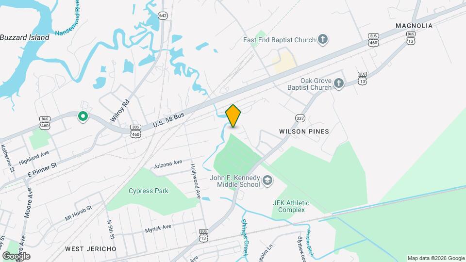 2404 Pamlico Cir Map and Location Details