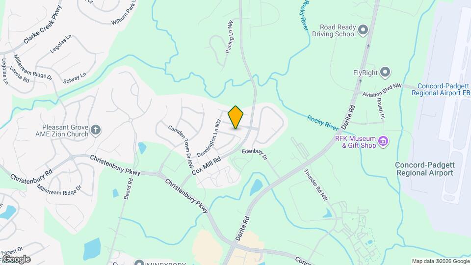 9659 Camberley Ave NW Map and Location Details
